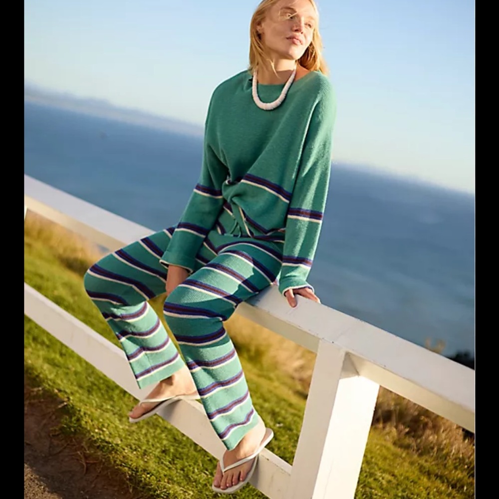 Free People Beach Mariner Sweater Set